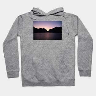 Sunset Lofoten II / Swiss Artwork Photography Hoodie